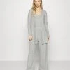 Comprar 😉 Anna Field RIB 3 PIECE PYJAMA - Pijama - Light Grey, Mujer ⭐