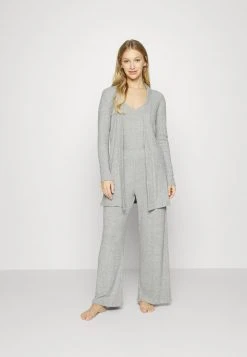 Comprar 😉 Anna Field RIB 3 PIECE PYJAMA - Pijama - Light Grey, Mujer ⭐