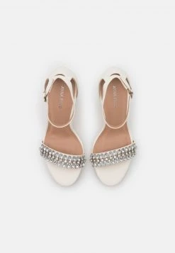 mejor venta 😀 Anna Field 💯 Sandalias De Tacón - White, Mujer ✨ -Tienda barata Anna Field 677541b7073f418bac2fde2b11366d4f