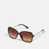 Presupuesto 💯 Anna Field Gafas De Sol - Brown, Mujer ✔️