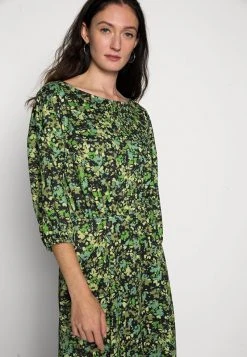 ofertas 😀 Anna Field Quarter Sleeves Elevated Casual Midi Dress - Vestido Informal - Black/green, Mujer ❤️ -Tienda barata Anna Field 6897305fcad341ac9649a3f79f7aff4c