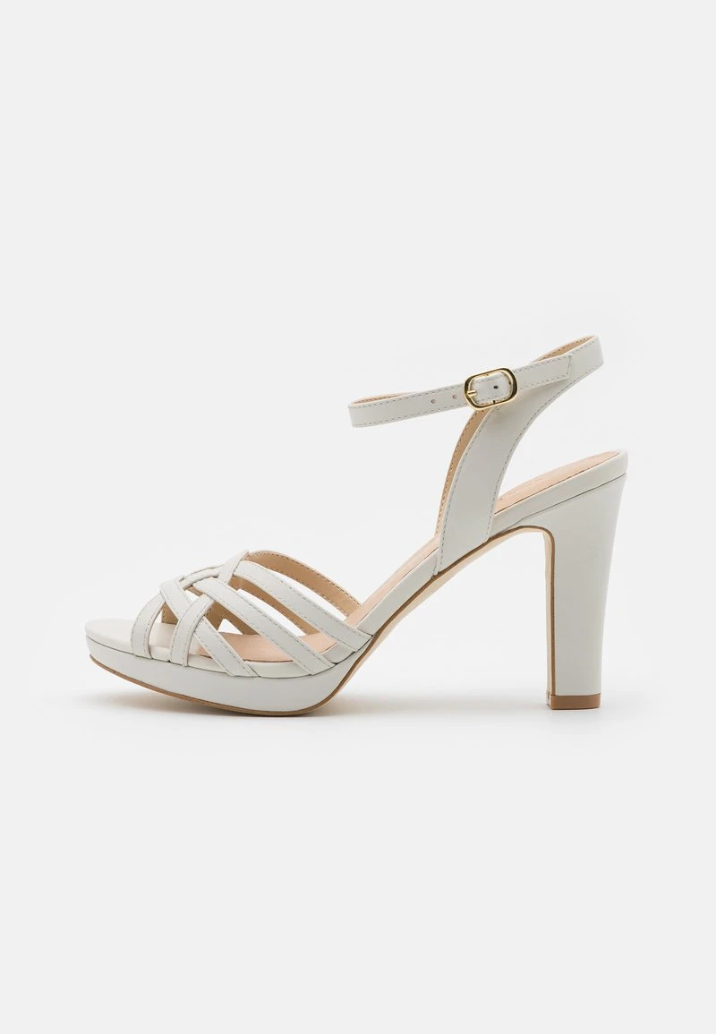 mejor venta 🌟 Anna Field LEATHER - Sandalias De Tacón - White, Mujer ⌛ 4 mejor venta 🌟 Anna Field LEATHER - Sandalias De Tacón - White, Mujer ⌛ - Imagen 2