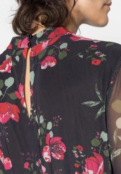 Promoción ⭐ Anna Field MAXI HIGH NECK 😍 DRESS - Vestido Largo - Black/orange, Mujer ✔️ -Tienda barata Anna Field 690135a29a504a749e39932521bee83f