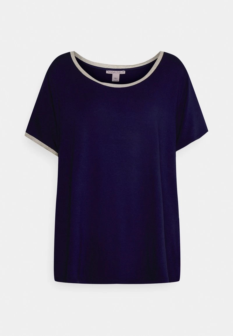 Descuento 💯 Anna Field Camiseta Básica - Dark Blue, Mujer ✔️ 10 Descuento 💯 Anna Field Camiseta Básica - Dark Blue, Mujer ✔️ - Imagen 8