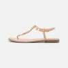 Cupón ✨ Anna Field 🛒 Sandalias De Dedo - Rose Gold, Mujer ✨