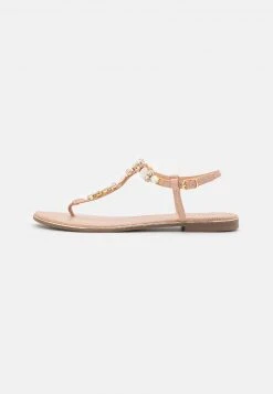 Cupón ✨ Anna Field 🛒 Sandalias De Dedo - Rose Gold, Mujer ✨