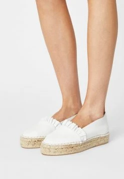 Nuevo ⭐ Anna Field LEATHER - Alpargatas - White, Mujer ⌛