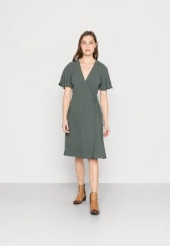 Nuevo ⭐ Anna Field Vestido Informal - Dark Green, Mujer 🔥