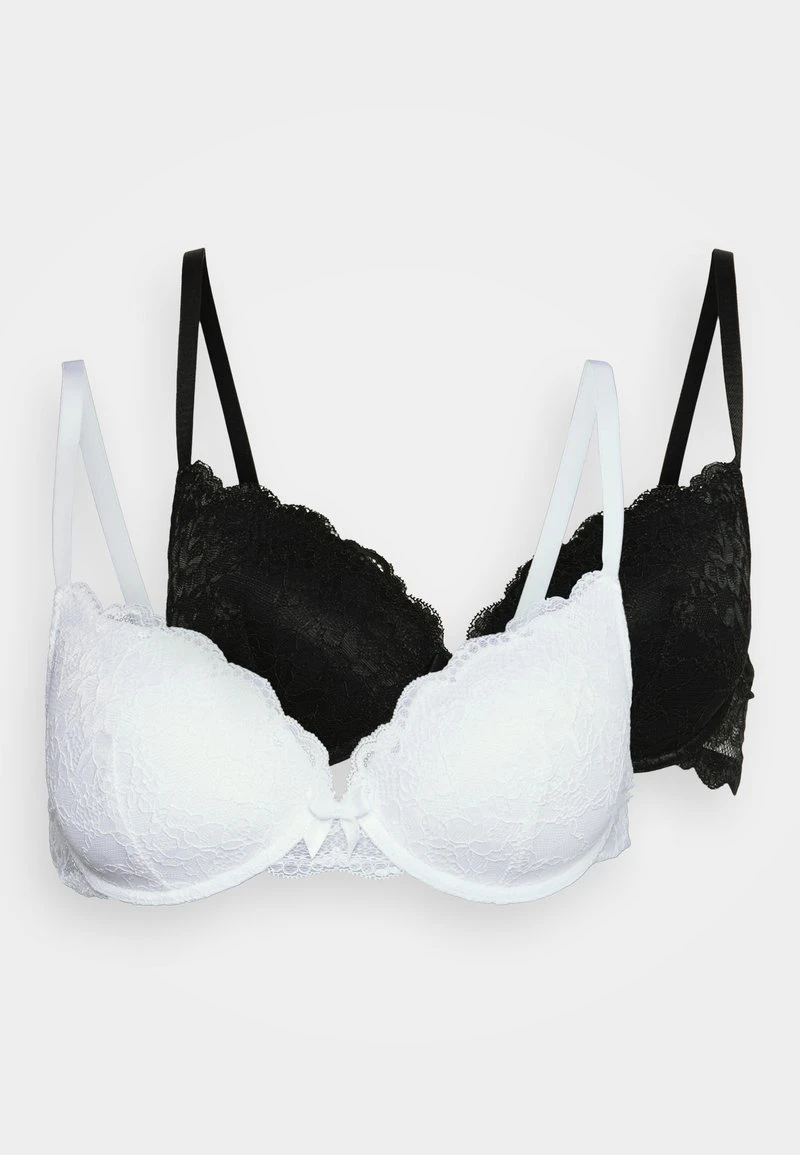 Venta al por mayor 🛒 Anna Field 2 PACK LACE T SHIRT BRA - Sujetador Con Aros - White/black, Mujer 🛒 7 Venta al por mayor 🛒 Anna Field 2 PACK LACE T SHIRT BRA - Sujetador Con Aros - White/black, Mujer 🛒 - Imagen 5