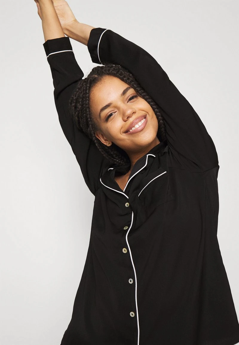 Lo mas barato 😍 Anna Field AMANDA LONG PJ SET - Pijama - Black, Mujer ✨ 6 Lo mas barato 😍 Anna Field AMANDA LONG PJ SET - Pijama - Black, Mujer ✨ - Imagen 4