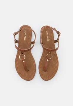 Descuento ✨ Anna Field 🎁 Sandalias De Dedo - Cognac, Mujer ⌛ -Tienda barata Anna Field 6f9309ada60d4fddb558e728775ac032