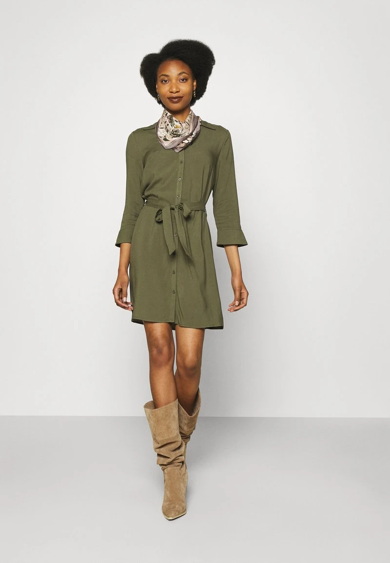 Nuevo ⭐ Anna Field Vestido Camisero - Olive, Mujer ⭐ 4 Nuevo ⭐ Anna Field Vestido Camisero - Olive, Mujer ⭐ - Imagen 2