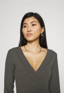 Toma de corriente ⌛ Anna Field Vestido De Punto - Mottled Dark Grey, Mujer ✔️ -Tienda barata Anna Field 723573997bc94ef6b9b89156e150c74d