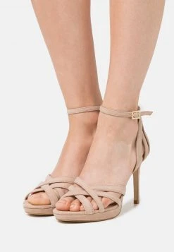 Comprar ✨ Anna Field LEATHER - Sandalias De Tacón - Beige, Mujer 😀