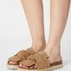 Mejor trato 🧨 Anna Field COMFORT LEATHER - Pantuflas - Beige, Mujer 👏