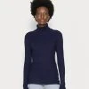 Cupón 🔔 Anna Field TURTLE NECK - Jersey De Punto - Dark Blue, Mujer 👍