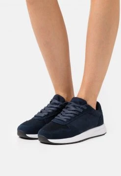Promoción 🥰 Anna Field LEATHER - Zapatillas - Dark Blue, Mujer ✔️