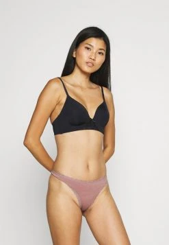 Venta express ✨ Anna Field 3 PACK SEAMLESS LACE - Tanga - Black/pink/blue, Mujer 😉