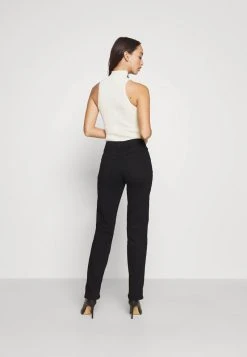 Para estrenar ✨ Anna Field STRAIGHT LEG - Vaqueros Rectos - Black Denim, Mujer ⌛ -Tienda barata Anna Field 76dd0fdfe81443c9825c0e232db865dc