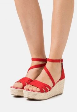 Barato ❤️ Anna Field 🛒 Sandalias Con Plataforma - Red, Mujer 🎉