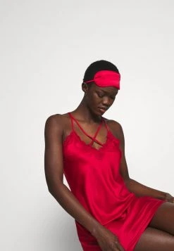 Presupuesto ❤️ Anna Field GIFT SET - Camisón - Dark Red, Mujer ❤️ -Tienda barata Anna Field 770470eeb3244b259bc2f07817ca32b0