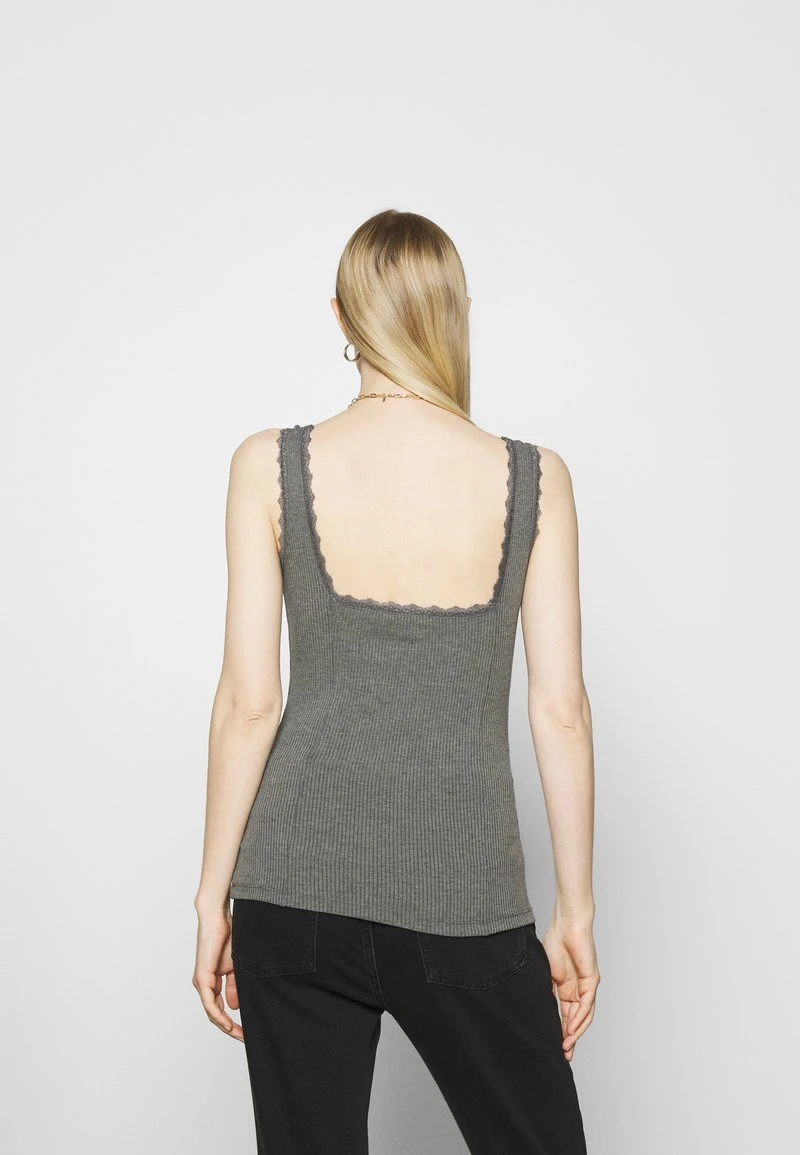 ofertas ❤️ Anna Field Top - Mottled Dark Grey, Mujer 🌟 5 ofertas ❤️ Anna Field Top - Mottled Dark Grey, Mujer 🌟 - Imagen 3
