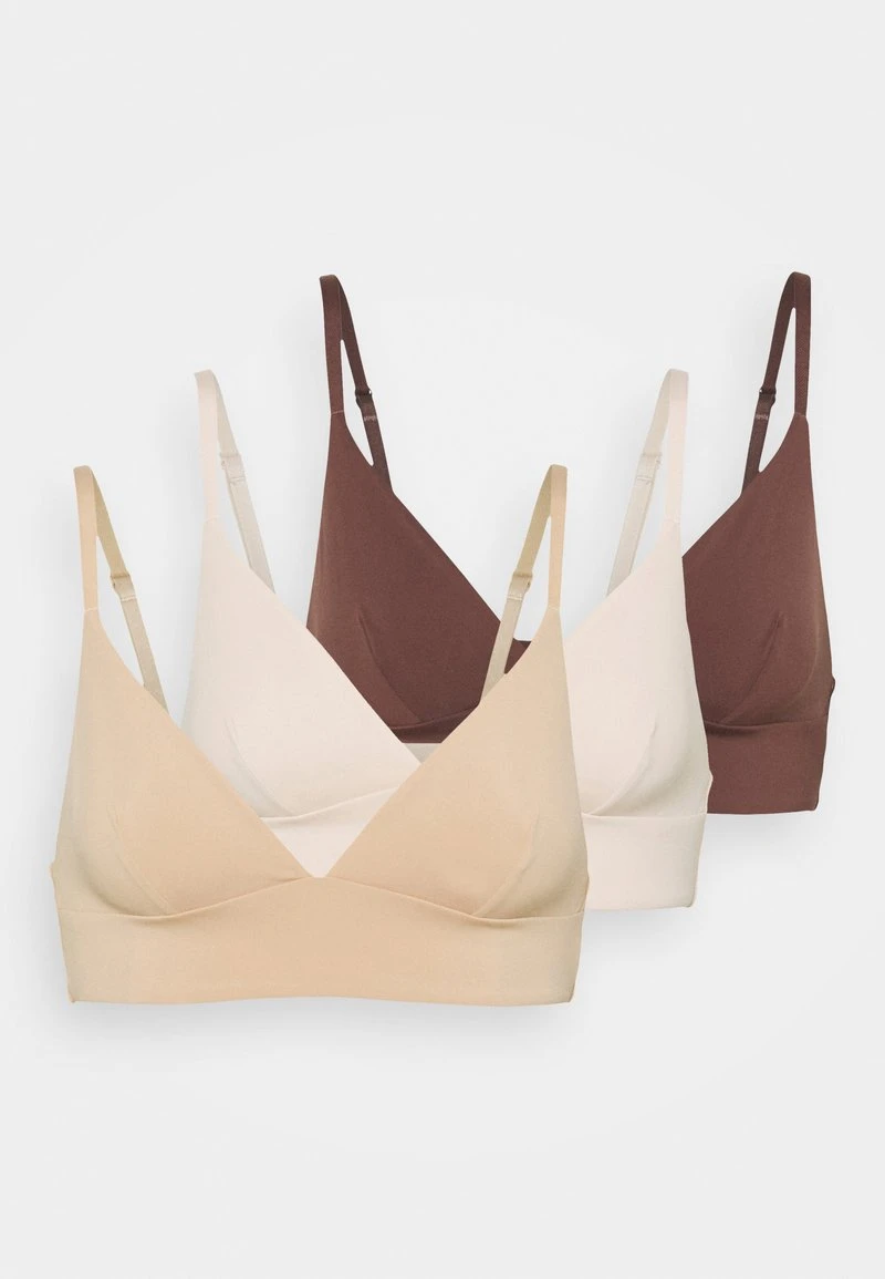 Mejor precio ✔️ Anna Field 3PP BRALETTE - Sujetador Sin Aros - Nude, Mujer 🥰 3 Mejor precio ✔️ Anna Field 3PP BRALETTE - Sujetador Sin Aros - Nude, Mujer 🥰