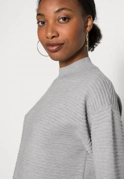 ofertas 🥰 Anna Field Ottoman Jumper - Jersey De Punto - Mottled Light Grey, Mujer 😍 -Tienda barata Anna Field 77a631950edd44308ec43f78472846d2