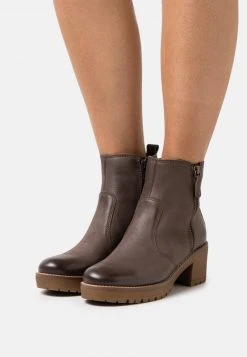 Toma de corriente ✨ Anna Field LEATHER - Botines Con Plataforma - Dark Brown, Mujer ❤️