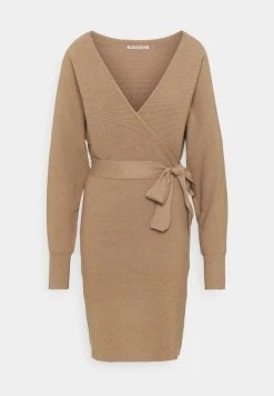 Venta al por mayor 👏 Anna Field Vestido De Punto - Mottled Dark Brown, Mujer 🔥 -Tienda barata Anna Field 7923e952952b40bd86da3d4066c09e0d