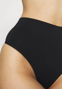 Mejor precio ⭐ Anna Field 2PP HIGH WAIST THONG - Tanga - Black, Mujer ✔️ -Tienda barata Anna Field 79459bc9c0e3443a97cee693c2502b74