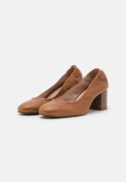 Toma de corriente 🤩 Anna Field LEATHER - Tacones - Cognac, Mujer ⌛ -Tienda barata Anna Field 7a4c69229e8d4fa98a0e4cb6e6df52f8