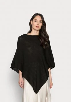 Barato ❤️ Anna Field Poncho - Black, Mujer 🎉