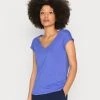 Lo mas barato ✔️ Anna Field Camiseta Básica - Royal Blue, Mujer ⌛ -Tienda barata Anna Field 7b58d3a21bec41af9d345fce52df972f