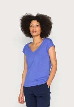 Lo mas barato ✔️ Anna Field Camiseta Básica - Royal Blue, Mujer ⌛