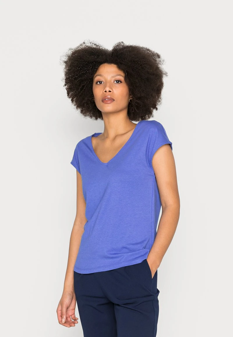 Lo mas barato ✔️ Anna Field Camiseta Básica - Royal Blue, Mujer ⌛ 3 Lo mas barato ✔️ Anna Field Camiseta Básica - Royal Blue, Mujer ⌛