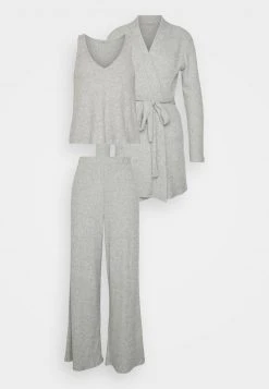 Comprar 😉 Anna Field RIB 3 PIECE PYJAMA - Pijama - Light Grey, Mujer ⭐ -Tienda barata Anna Field 7dab298f1c8849e1b7195c40e4777ce1