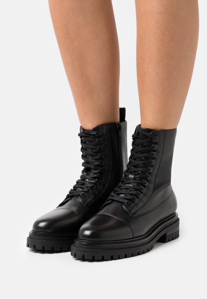 Lo mas barato 👏 Anna Field Botines Con Cordones - Black, Mujer ⌛ 3 Lo mas barato 👏 Anna Field Botines Con Cordones - Black, Mujer ⌛