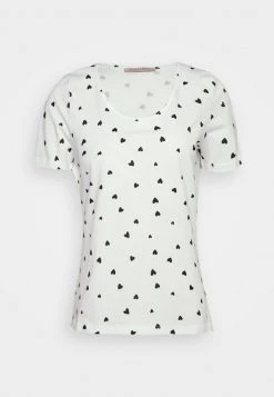 Gran venta 😍 Anna Field Camiseta Estampada - White/black, Mujer ❤️