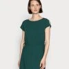 Venta express ⭐ Anna Field WOVEN FIT AND FLARE DETAIL ✔️ DRESS - Vestido Informal - Dark Green, Mujer ❤️ -Tienda barata Anna Field 811fd1526f8843aea23327f8bc0387d0