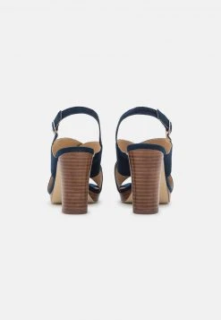 Mejor trato 🥰 Anna Field LEATHER - Sandalias De Tacón - Dark Blue, Mujer ⌛ -Tienda barata Anna Field 83c024d669294780a1ed964b785a2029