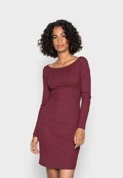 Las mejores reseñas de 🎁 Anna Field Vestido De Punto - Bordeaux, Mujer ✔️