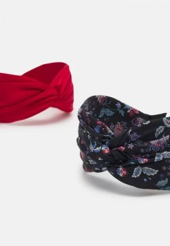 Venta express ✔️ Anna Field 2 PACK - Hair Styling Accessory - Red/black, Mujer ❤️ -Tienda barata Anna Field 8496dd78f91f4d6c9267e95ecfe1a1ba