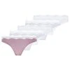 Comprar 🧨 Anna Field CANDY 5 PACK THONG - COTTON/ LACE - Tanga - Grey/pink/white, Mujer ✨
