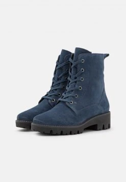 Venta al por mayor 🌟 Anna Field LEATHER - Botines Con Cordones - Dark Blue, Mujer ⌛ -Tienda barata Anna Field 862edcedbf784389acd9d7c0da5ecb0b