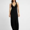 Presupuesto 😀 Anna Field ANNA LONG VISCOSE DRESS - Camisón - Black, Mujer 🤩