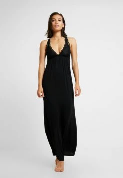 Presupuesto 😀 Anna Field ANNA LONG VISCOSE DRESS - Camisón - Black, Mujer 🤩