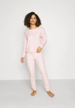 10 mejores 👍 Anna Field MINI HEART PJ SET - Pijama - Pink, Mujer ⌛
