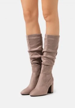 Promoción 😀 Anna Field Botas - Taupe, Mujer ⭐