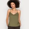 Mejor precio 🌟 Anna Field Top - Khaki, Mujer ✨